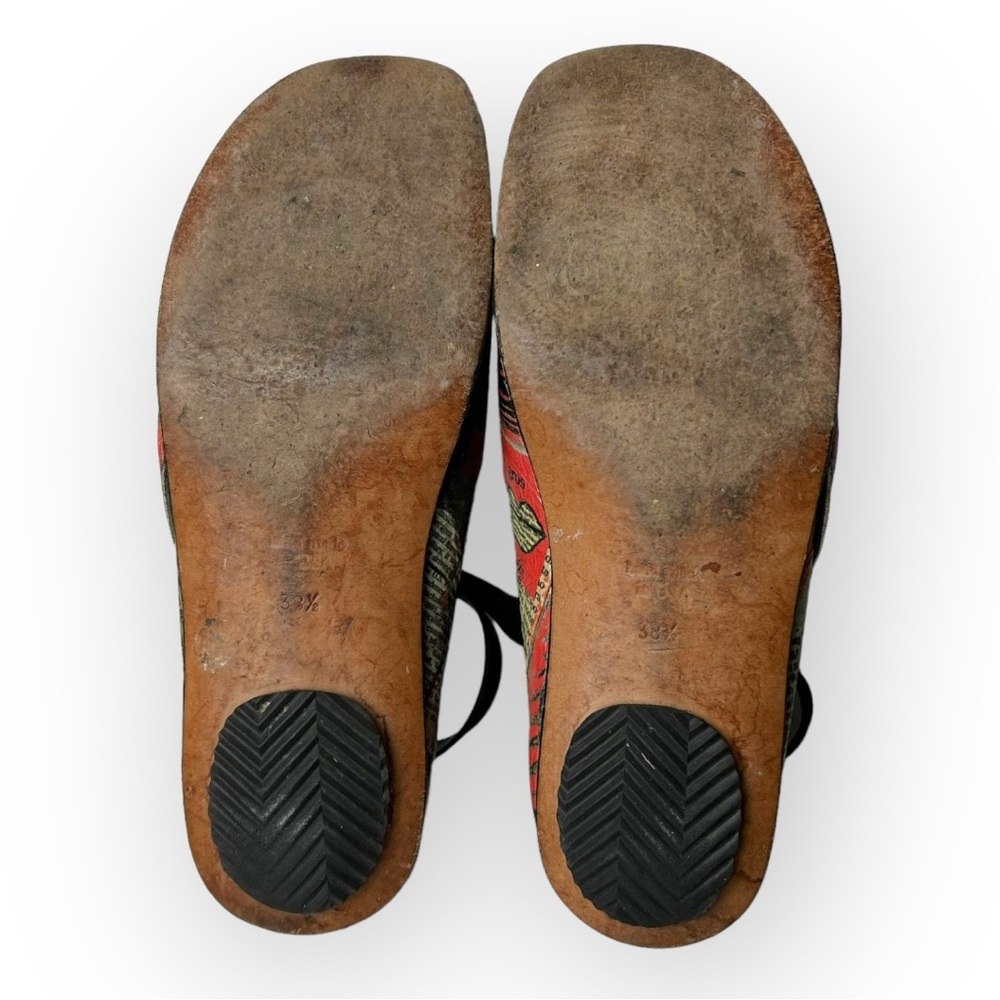 Colorful Mary Jane Flats - Picture 9 of 12